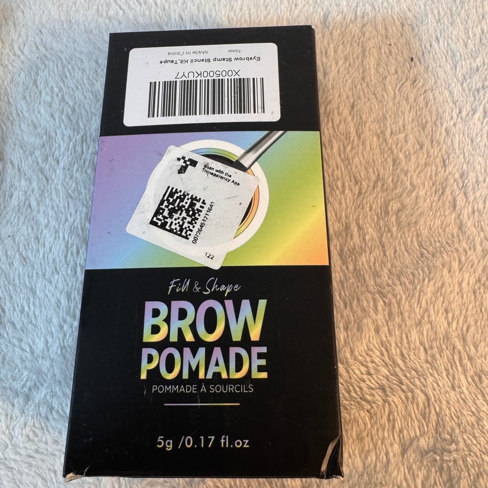 KYA Beaute Eyebrow Stamp Stencil Kit Taupe Brow Pomade 5g Complete New